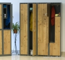 Lockers with MDF doors