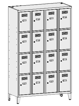 CityOffice_MetalaGarderobesSkapji_ar nodalijumiem_SUS_W_344_ar kājām