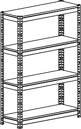 CityOffice_metala mebeles_Noliktavu plaukti_modeli_RMM