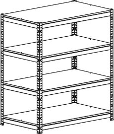 CityOffice_metala mebeles_Noliktavu plaukti_modeli_RMM